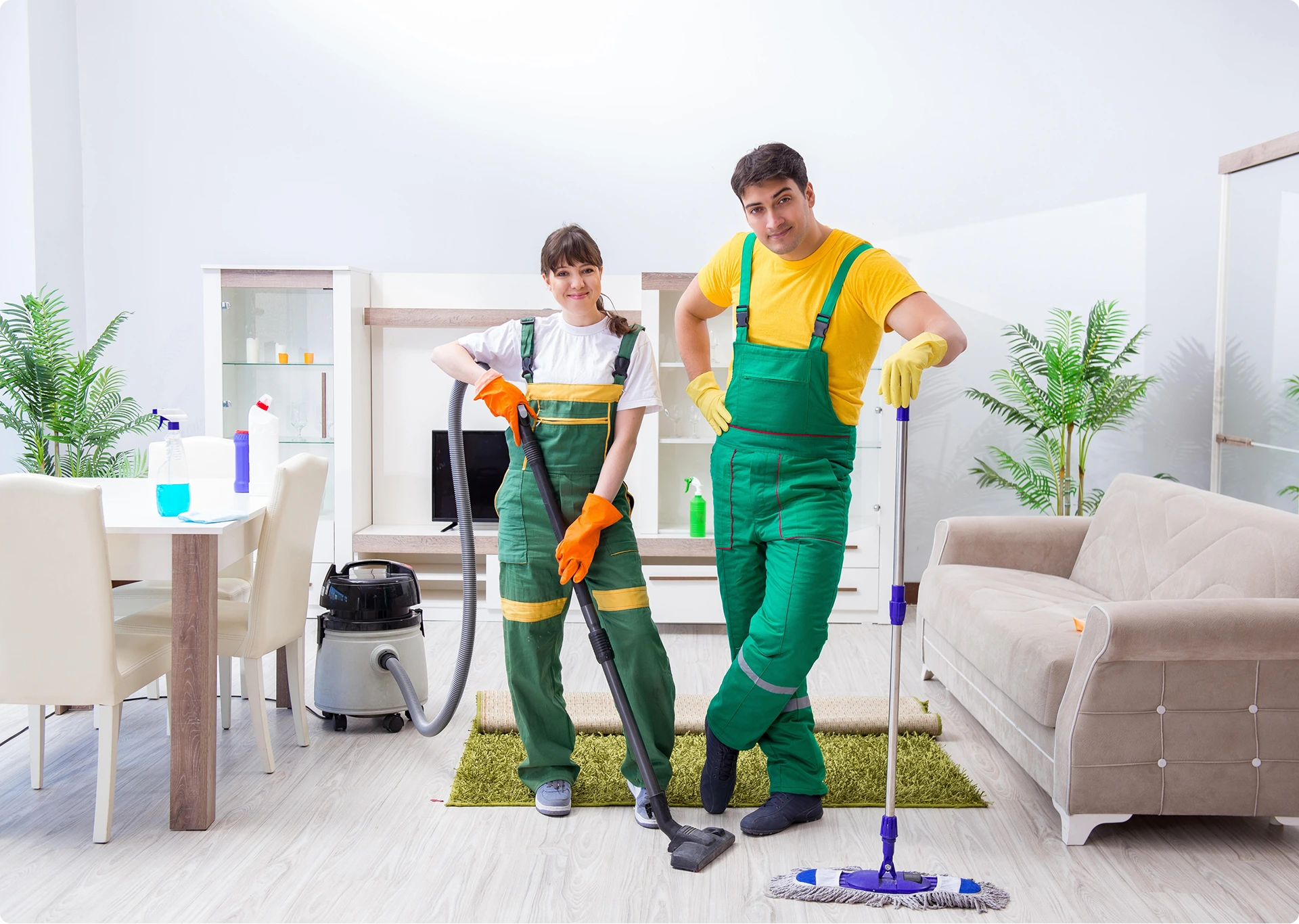 Professional cleaning