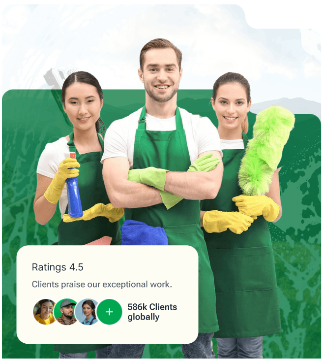 Reneta cleaning team